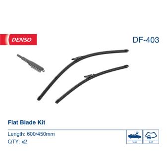 Kit balais d'essuie-glace DENSO DF-403 pour BMW Série 4 430 i - 252cv