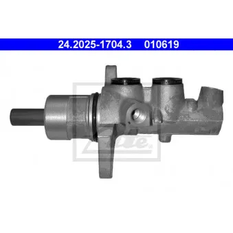 Maître-cylindre de frein ATE 24.2025-1704.3