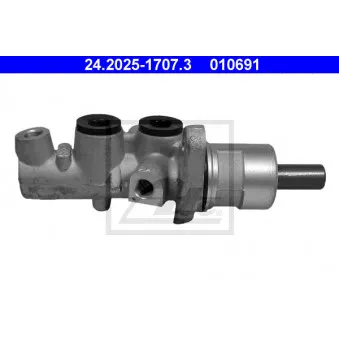 Maître-cylindre de frein ATE 24.2025-1707.3