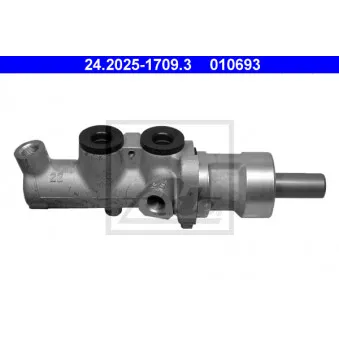 Maître-cylindre de frein ATE 24.2025-1709.3