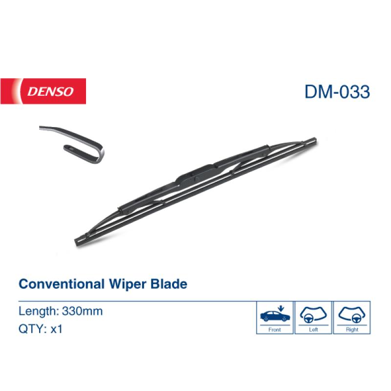 Balai d'essuie-glace DENSO DM-033 - Visuel 1