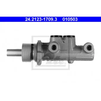 Maître-cylindre de frein ATE 24.2123-1709.3 pour VOLKSWAGEN GOLF 1.9 TDI - 130cv
