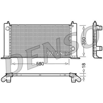 Radiateur, refroidissement du moteur DENSO OEM 46766167 Radiateur, refroidissement du moteur DENSO OEM 46766167