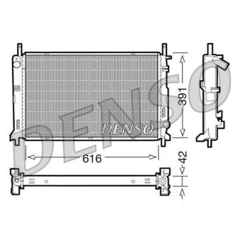 Radiateur, refroidissement du moteur DENSO OEM 6899901