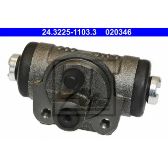 Cylindre de roue ATE 24.3225-1103.3 pour MAN F2000 2.5 TD - 101cv