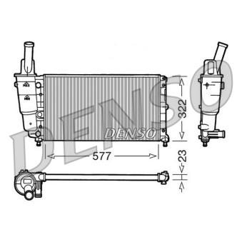 Radiateur, refroidissement du moteur DENSO OEM 46517926 Radiateur, refroidissement du moteur DENSO OEM 46517926