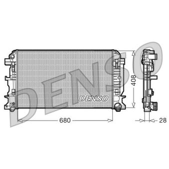 Radiateur, refroidissement du moteur DENSO OEM 2E0121253A