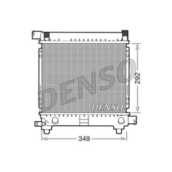 Radiateur, refroidissement du moteur DENSO OEM 2015000503
