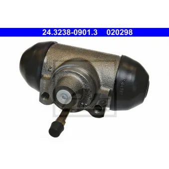 Cylindre de roue ATE 24.3238-0901.3 pour MERCEDES-BENZ T2/L L 608 D 85cv