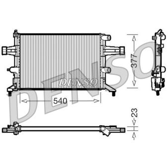 Radiateur, refroidissement du moteur DENSO OEM 90570723