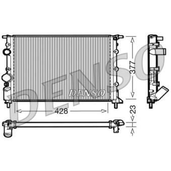 Radiateur, refroidissement du moteur DENSO OEM 7700314382