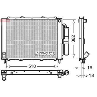 Module de refroidissement DENSO [DRM23103]