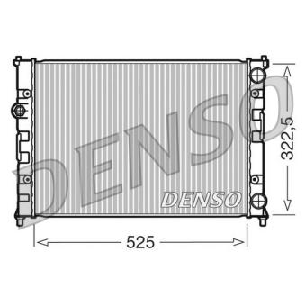 Radiateur, refroidissement du moteur DENSO OEM 6K0121253H