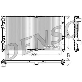 Radiateur, refroidissement du moteur DENSO OEM 1HM121253D