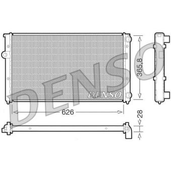 Radiateur, refroidissement du moteur DENSO DRM32027