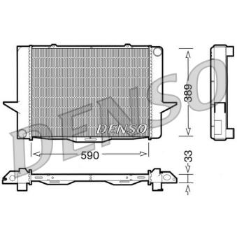 Radiateur, refroidissement du moteur DENSO DRM33040