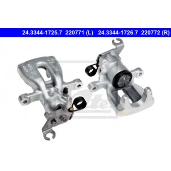 Étrier de frein ATE 24.3344-1725.7
