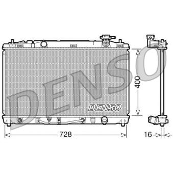 Radiateur, refroidissement du moteur DENSO OEM 164000p130 Radiateur, refroidissement du moteur DENSO OEM 164000p130