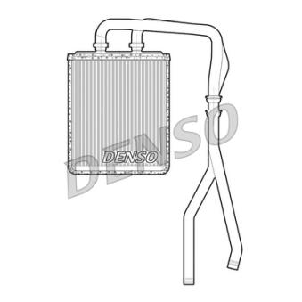 Système de chauffage DENSO DRR12010 pour IVECO DAILY 60C18 - 176cv