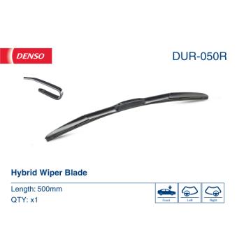 Balai d'essuie-glace DENSO DUR-050R pour FIAT TEMPRA 1.8 i - 103cv