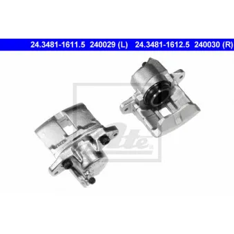 Étrier de frein ATE 24.3481-1611.5 pour RENAULT CLIO 1.9 D - 64cv