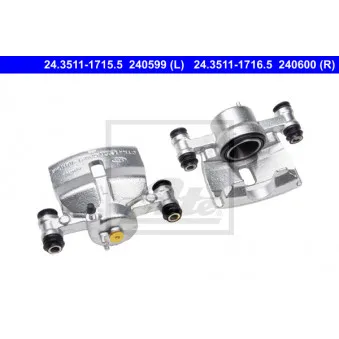 Étrier de frein ATE OEM 5811007500