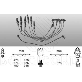 Kit de câbles d'allumage EFI AUTOMOTIVE [2492]