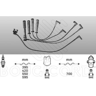 Kit de câbles d'allumage EFI AUTOMOTIVE OEM 7700853260 Kit de câbles d'allumage EFI AUTOMOTIVE OEM 7700853260