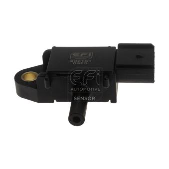 Capteur, pression des gaz échappement EFI AUTOMOTIVE 292151 pour NISSAN INTERSTAR 1.5 TDCi - 75cv