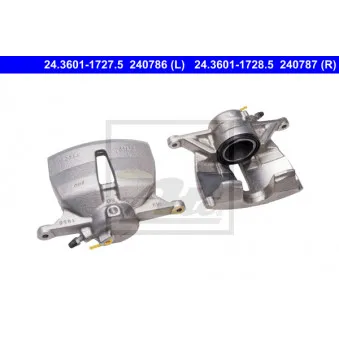 Étrier de frein ATE 24.3601-1728.5 pour AUDI A3 S3 quattro - 286cv