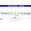 ATE 24.3727-0120.2 - Tirette à câble, frein de stationnement