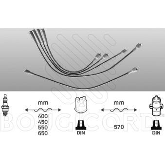Kit de câbles d'allumage EFI AUTOMOTIVE [4020]