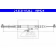 ATE 24.3727-0129.2 - Tirette à câble, frein de stationnement
