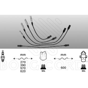 Kit de câbles d'allumage EFI AUTOMOTIVE [4100]