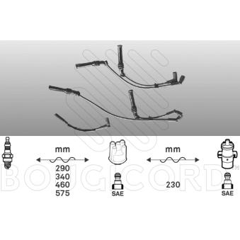 Kit de câbles d'allumage EFI AUTOMOTIVE [4306]