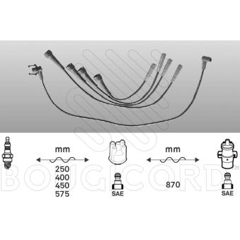 Kit de câbles d'allumage EFI AUTOMOTIVE [4474]