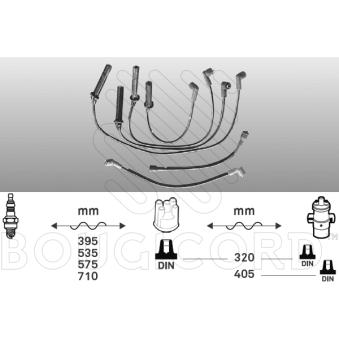 Kit de câbles d'allumage EFI AUTOMOTIVE [6518]