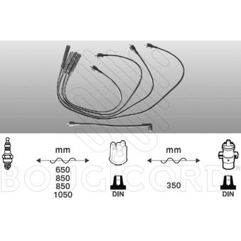 Kit de câbles d'allumage EFI AUTOMOTIVE OEM 321998031