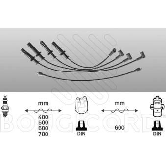 Kit de câbles d'allumage EFI AUTOMOTIVE [7274]