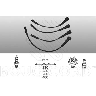 Kit de câbles d'allumage EFI AUTOMOTIVE OEM 7700874564 Kit de câbles d'allumage EFI AUTOMOTIVE OEM 7700874564