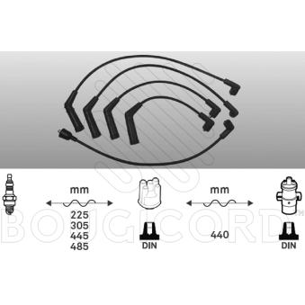Kit de câbles d'allumage EFI AUTOMOTIVE [8106]