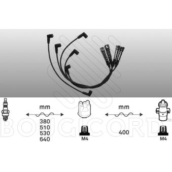 Kit de câbles d'allumage EFI AUTOMOTIVE OEM 030905430H
