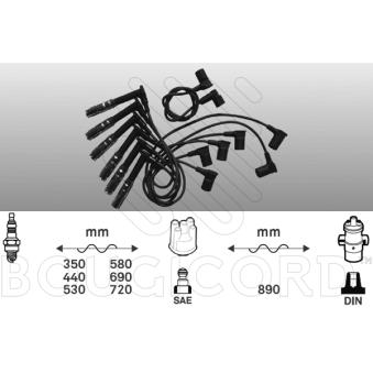 Kit de câbles d'allumage EFI AUTOMOTIVE [9514]