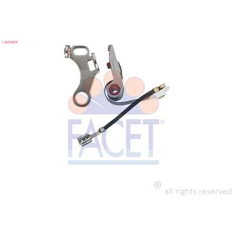 Jeu de contacts, distributeur d'allumage FACET OEM SP186