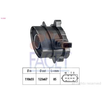 Débitmètre de masse d'air FACET 10.1005