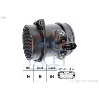 Débitmètre de masse d'air FACET OEM 31342414