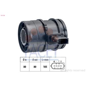 Débitmètre de masse d'air FACET OEM 8509724