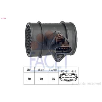 Débitmètre de masse d'air FACET OEM 138994