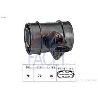 Débitmètre de masse d'air FACET OEM 24439252