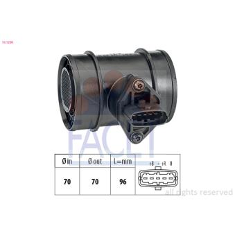 Débitmètre de masse d'air FACET OEM 24437502